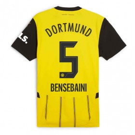 Borussia Dortmund Ramy Bensebaini #5 Heimtrikot 2024-25 Kurzarm